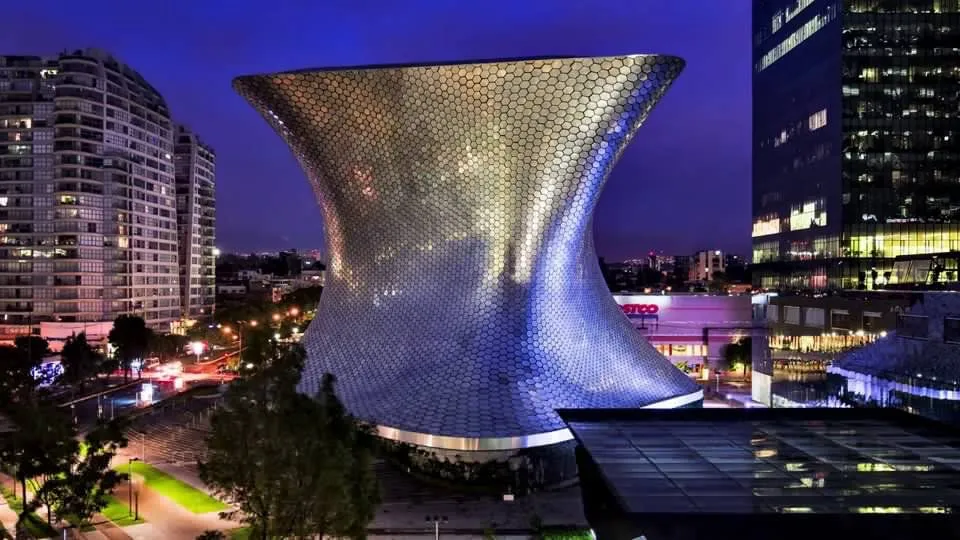 El Museo Soumaya en Ciudad de México